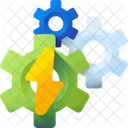 Progreso Negocio Proceso Icono