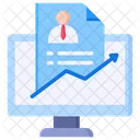 Progreso Sistema Seguimiento Icono