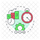 Servicio Rendimiento Negocio Icon