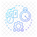 Servicio Rendimiento Negocio Icon
