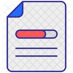 Progress file  Icon