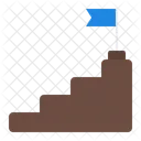 Progress Steps Flag Icon