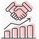 Progressive Partnership Color Shadow Thinline Icon アイコン