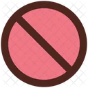 Prohibir Bloquear Deshabilitar Icono