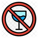 Prohibicion De Alcohol Sin Alcohol Prohibido Icon