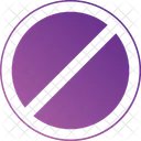 Prohibido  Icono