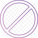 Prohibido  Icono