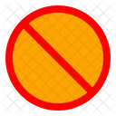 Prohibido El Paso Senal De Trafico Senal De Advertencia Icono