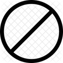 Prohibido Prohibir Bloquear Icono