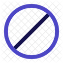 Prohibido  Icono