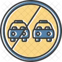No rebasar  Icono