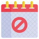 Prohibited Forbidden Block Icon