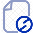 Prohibited File Prohibited File Icon