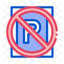 Prohibited Parking Meter Icon