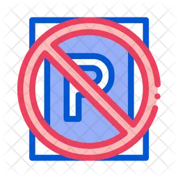 Prohibited Parking  Icon
