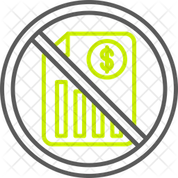 Prohibited sign  Icon