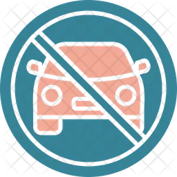 Prohibited Sign  Icon