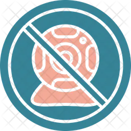 Prohibited Sign  Icon