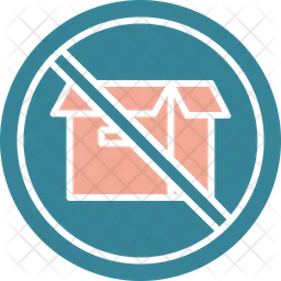 Prohibited Sign  Icon