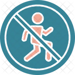 Prohibited Sign  Icon