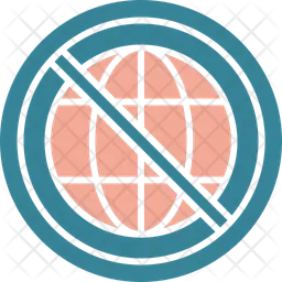 Prohibited Sign  Icon