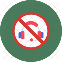 Prohibited Sign  Icon