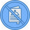 Prohibited Sign  Icon
