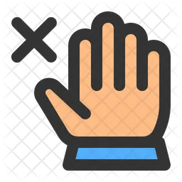 Prohibited Touch  Icon