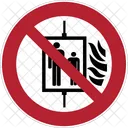 Prohibition Safe Lift Icon