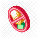 Anti Application Backpack Icon