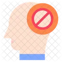 Prohibition Mind Thought Icon