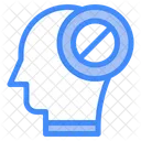 Prohibition Mind Thought Icon