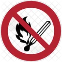 Prohibition Fire Icon