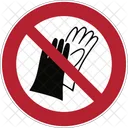 Prohibition Gloves Icon