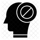 Prohibition Mind Thought Icon