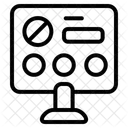 No Warning Sign Icon