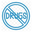 Proibicao De Drogas Ícone
