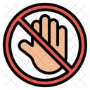 Proibicao Nao Toque Ícone