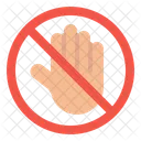 Proibicao Nao Toque Ícone