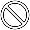 Proibicao Proibido Proibido Ícone