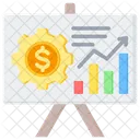 Projecao Previsao Financeiro Ícone