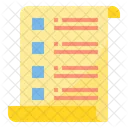 Project List Notes Icon