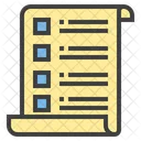 Project List Notes Icon