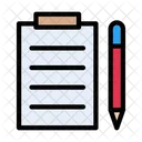 Project Clipboard Document Icon