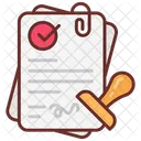 Project Approval Project Documentation Icon