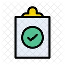Project Clipboard Checked Icon