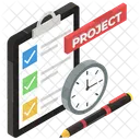 Workflow Progress Business Process Project Brief Icon