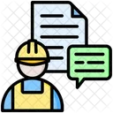 Project Briefing Communications Brief Icon