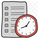 Project Deadline Project Timeline Project Period Icon