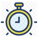 Clock Businessman Project Icon